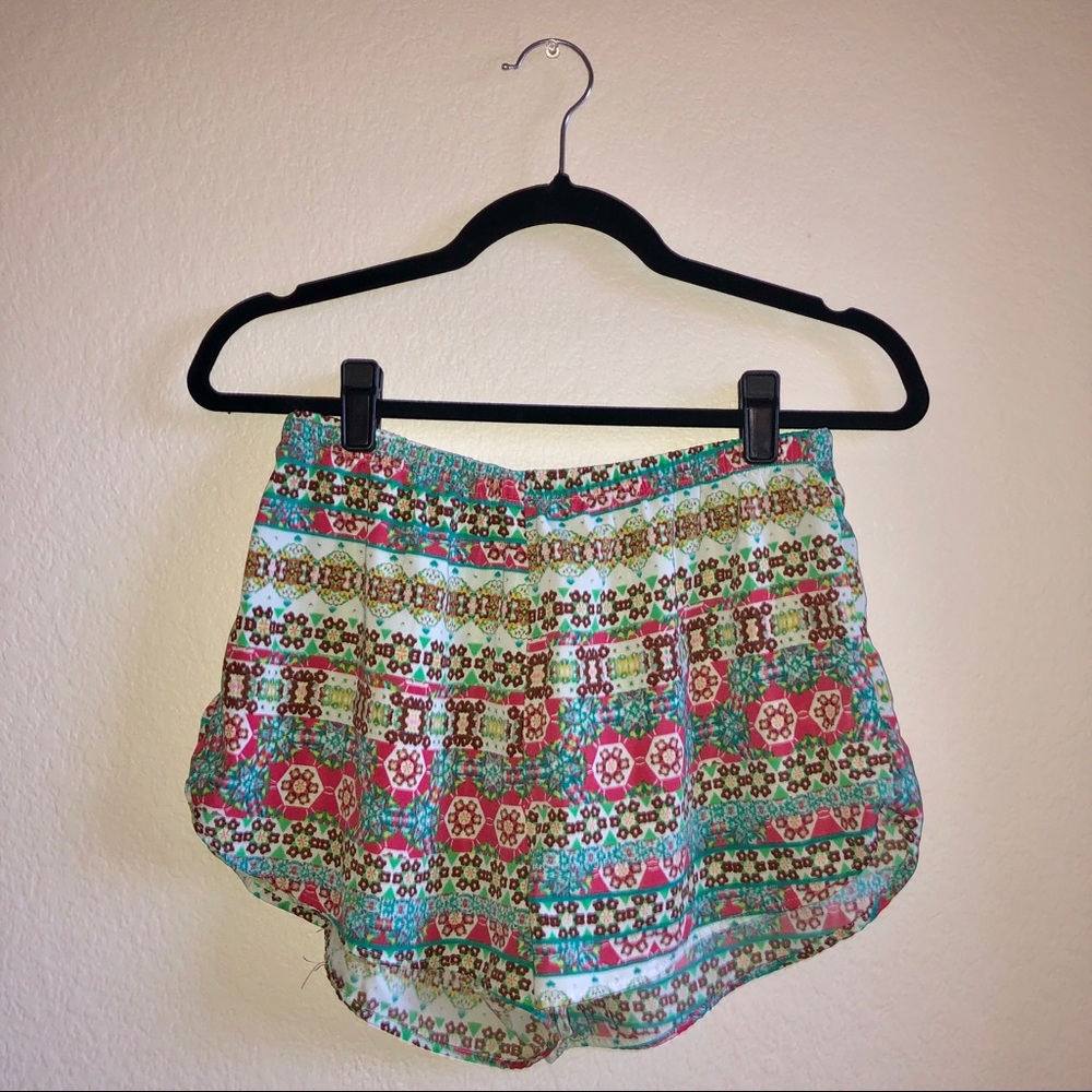 Multicolor Silky Feeling Shorts